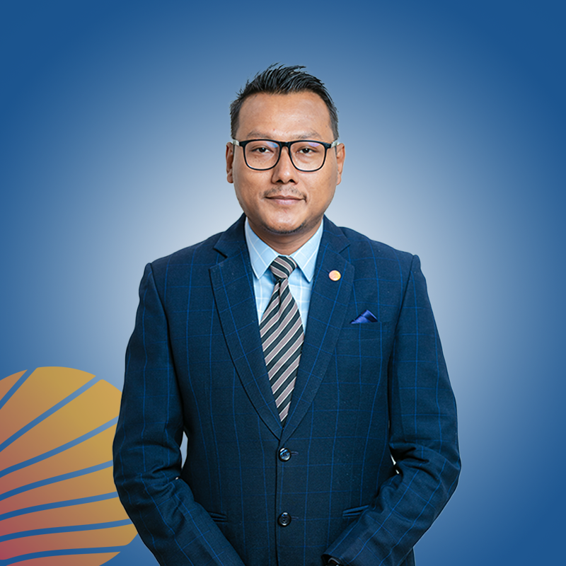 Management team, photo of Mr. Jayandra Dongol
